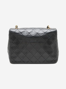 Black vintage 1991 lambskin Classic Single Flap bag Shoulder bags Chanel 