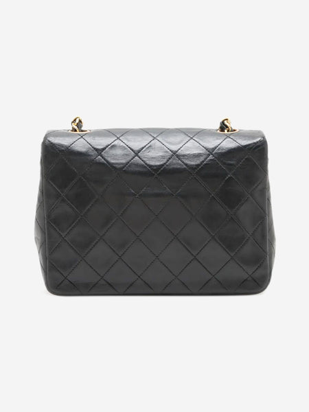 Black vintage 1991 lambskin Classic Single Flap bag alternate image