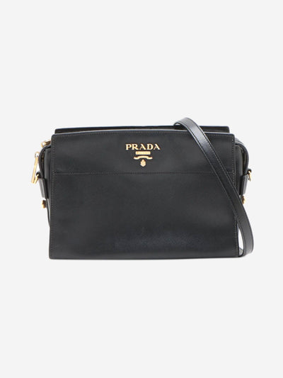 Black Saffiano leather shoulder bag Cross-body bags Prada 