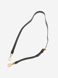Black Saffiano Lux leather 2way bag