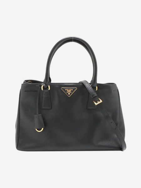 Black Saffiano Lux leather 2way bag product image