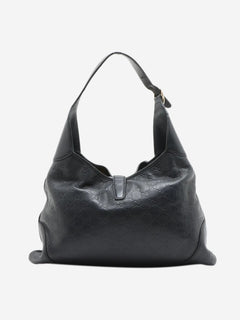 Black Guccissima Jackie leather shoulder bag Shoulder bags Gucci 