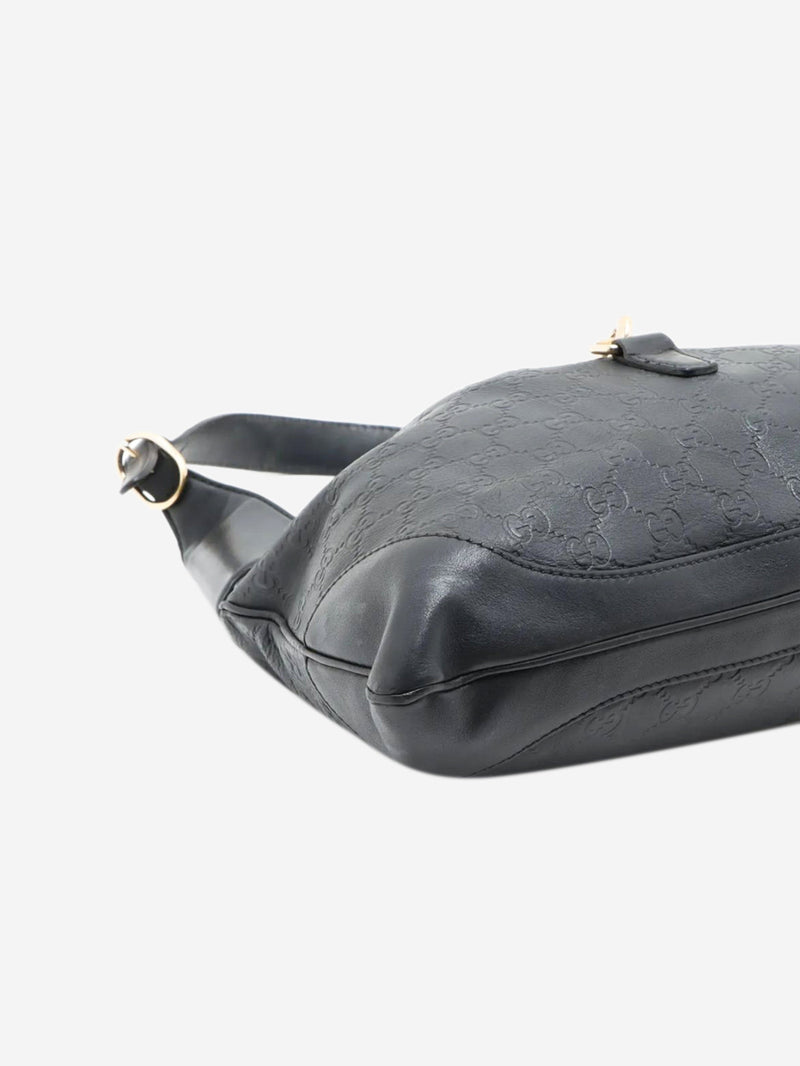 Black Guccissima Jackie leather shoulder bag Shoulder bags Gucci 