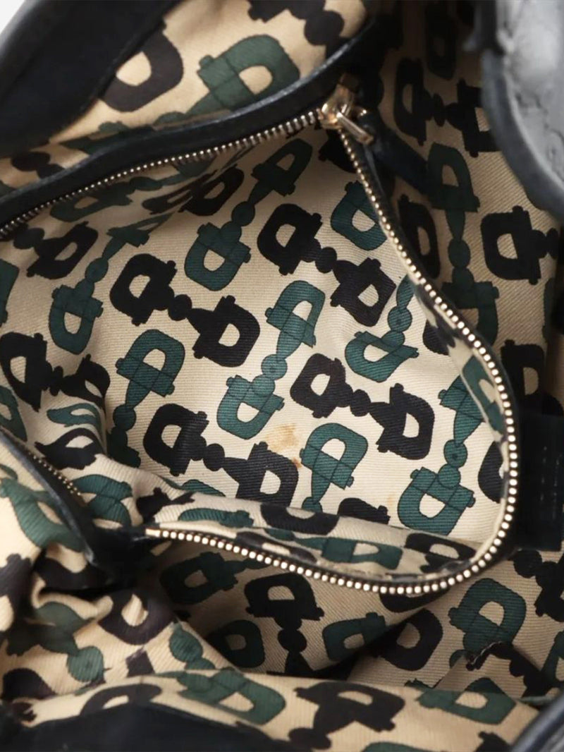 Black Guccissima Jackie leather shoulder bag Shoulder bags Gucci 
