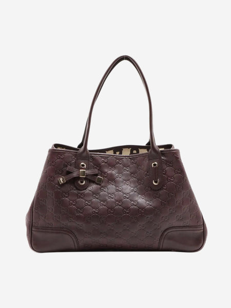 Brown Guccissima leather shoulder bag alternate image