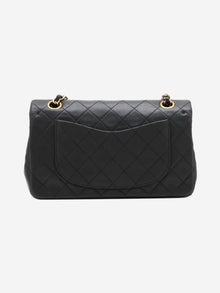 Black vintage 1989 small lambskin Classic Double Flap bag Shoulder bags Chanel 