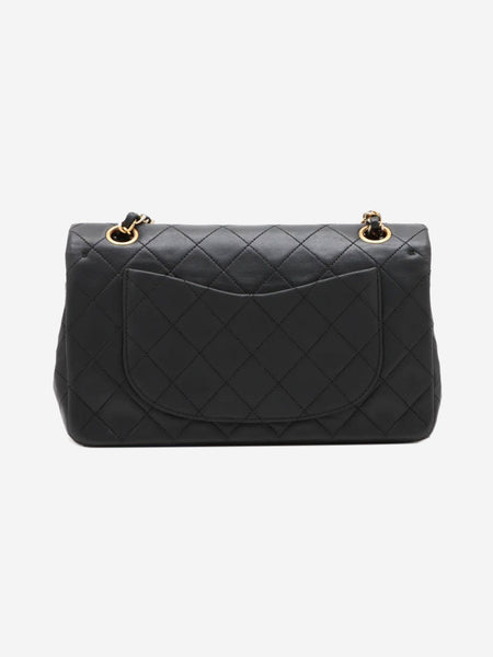 Black vintage 1989 small lambskin Classic Double Flap bag alternate image