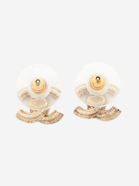 Gold Coco Mark 15A earrings alternate image
