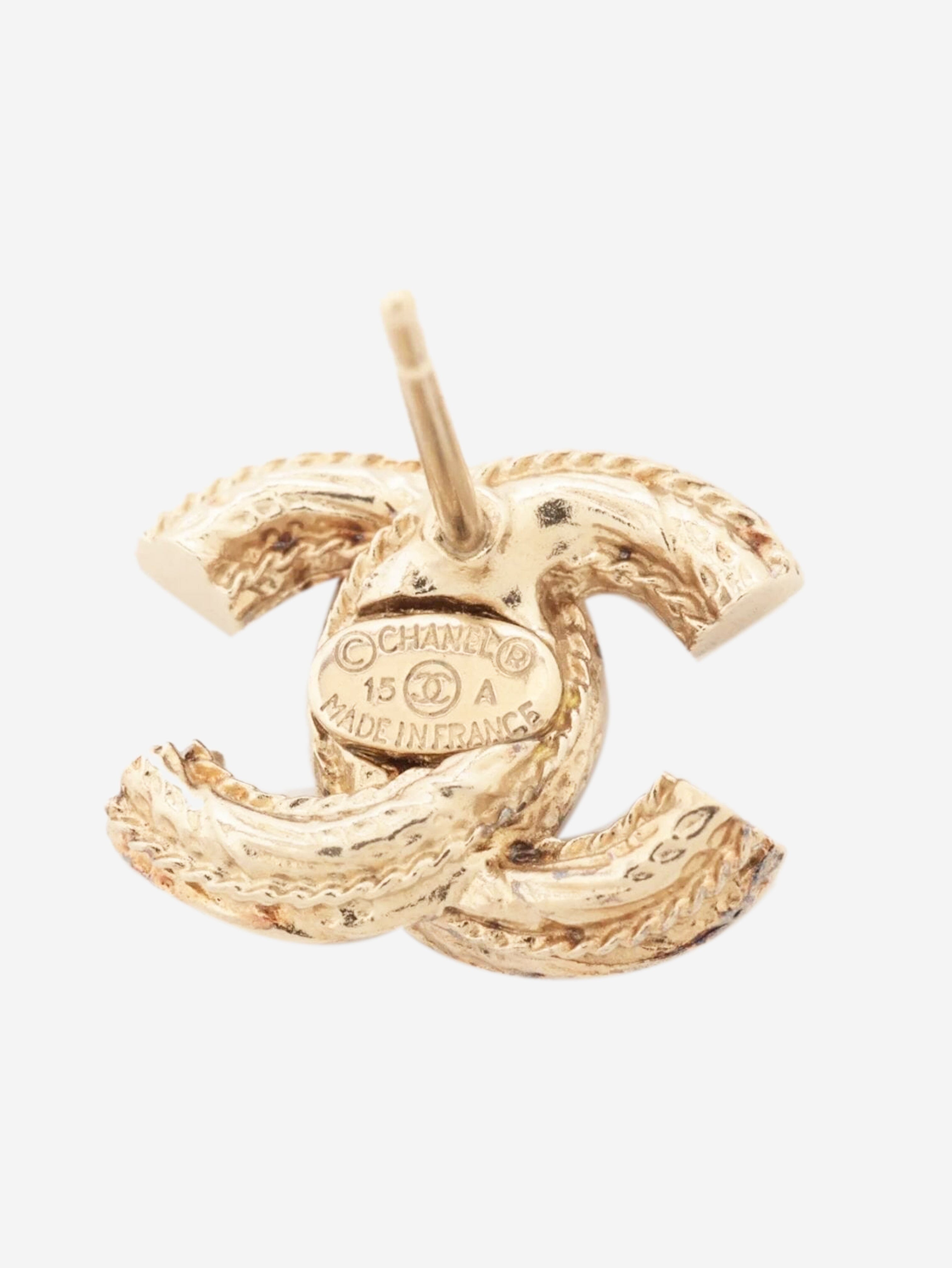 Gold Coco Mark 15A earrings Earrings Chanel 