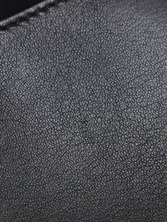 Black Matelassé leather chain bag