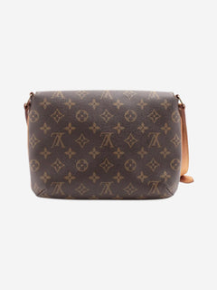 Brown vintage 2001 Monogram Musette Tango shoulder bag