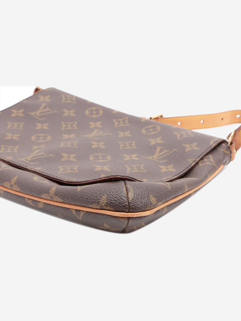 Brown vintage 2001 Monogram Musette Tango shoulder bag