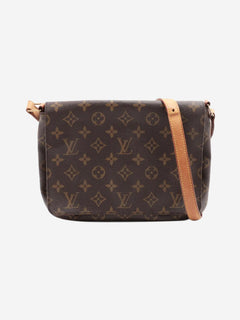 Brown vintage 2001 Monogram Musette Tango shoulder bag