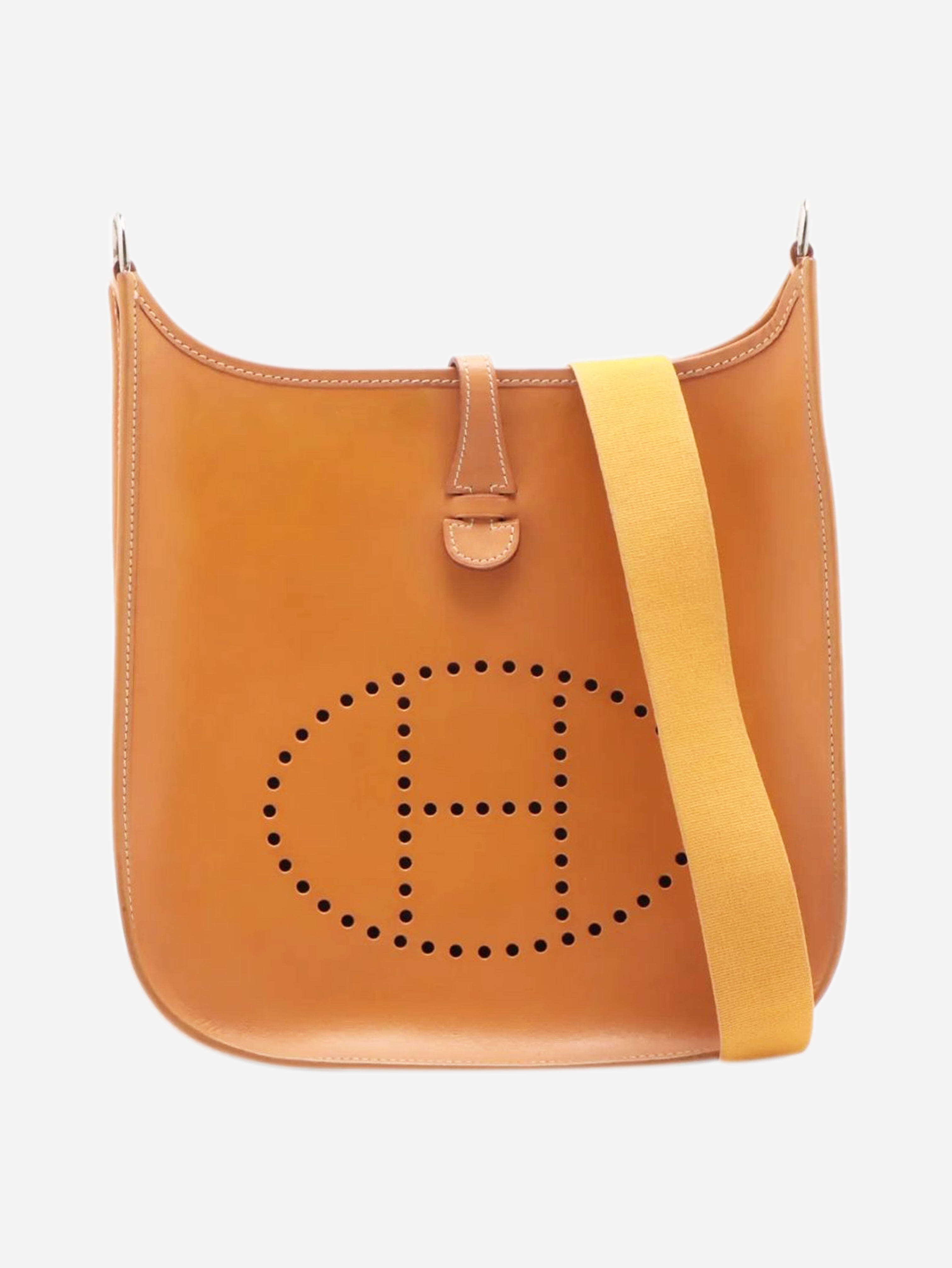 Tan vintage 2000 Evelyne 29 bag Shoulder bags Hermes 
