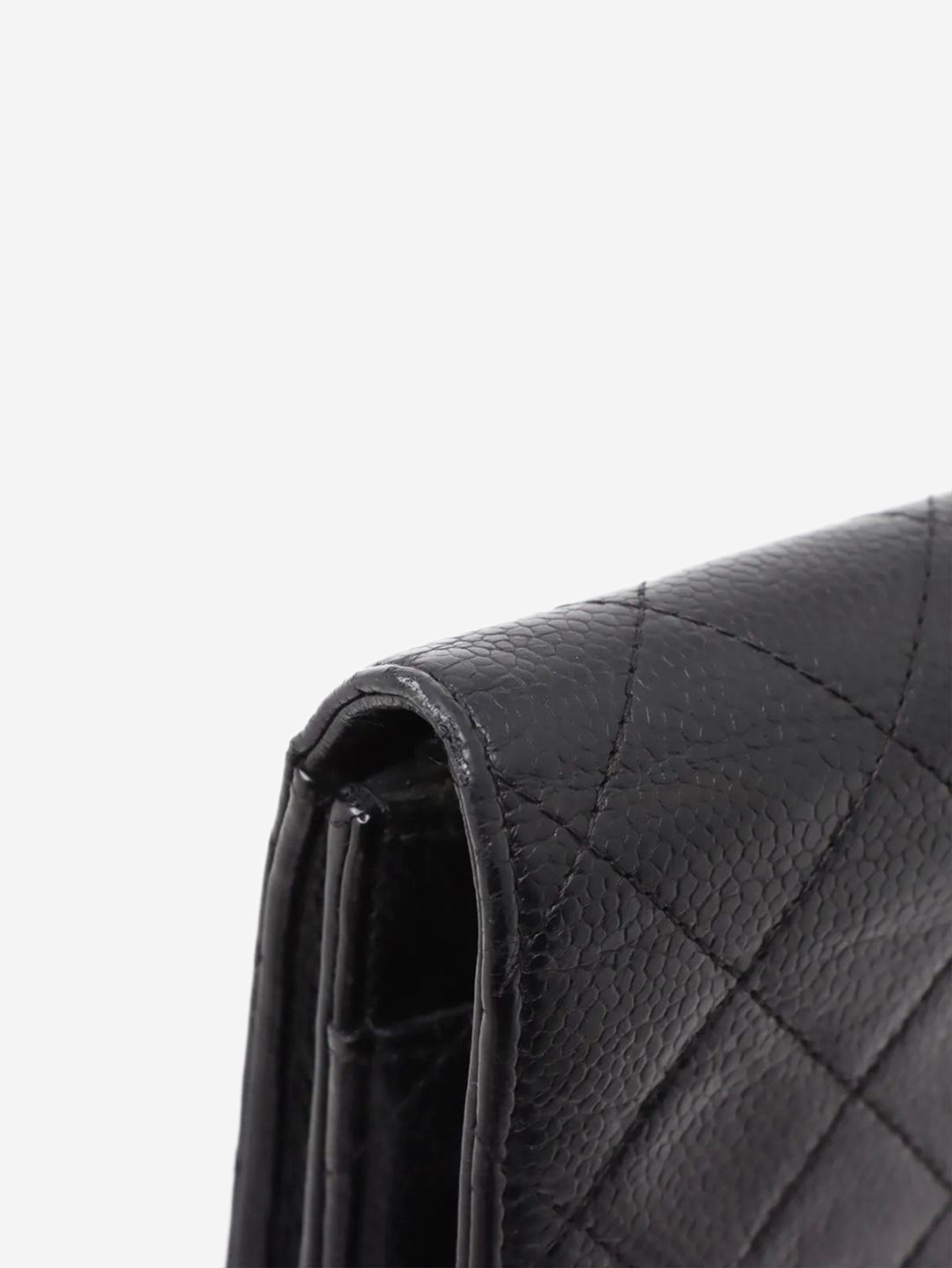 Black 2016 caviar Wallet-on-Chain Cross-body bags Chanel 