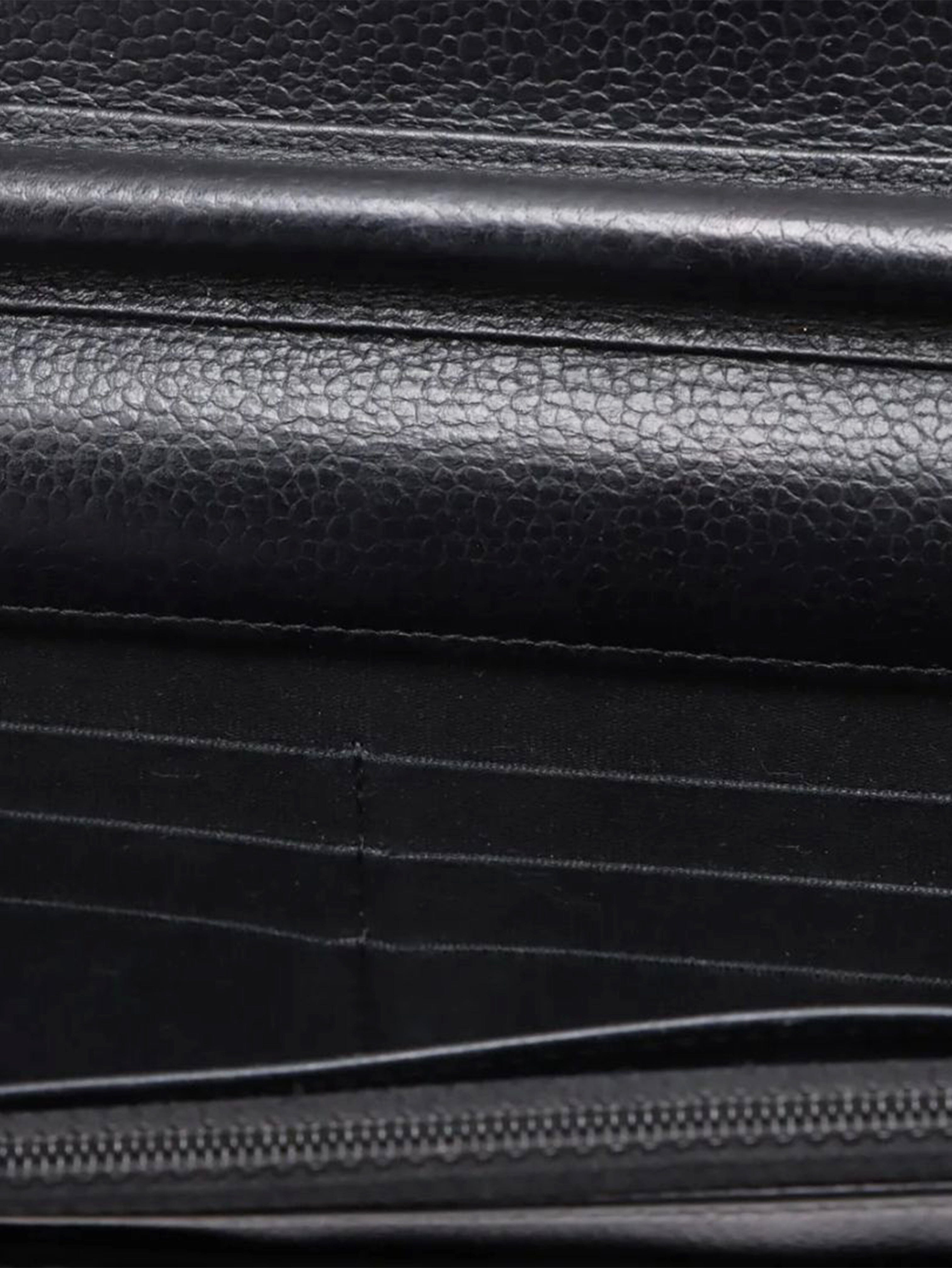 Black 2016 caviar Wallet-on-Chain Cross-body bags Chanel 