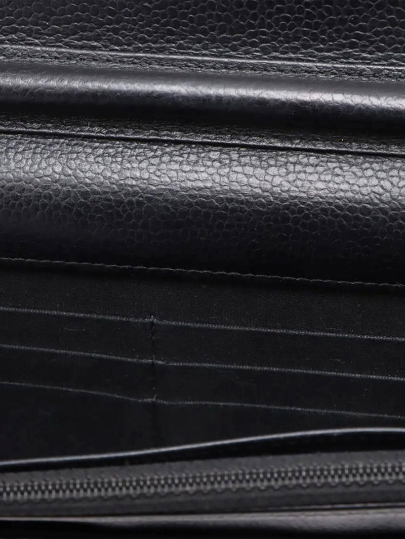 Black 2016 caviar Wallet-on-Chain Cross-body bags Chanel 