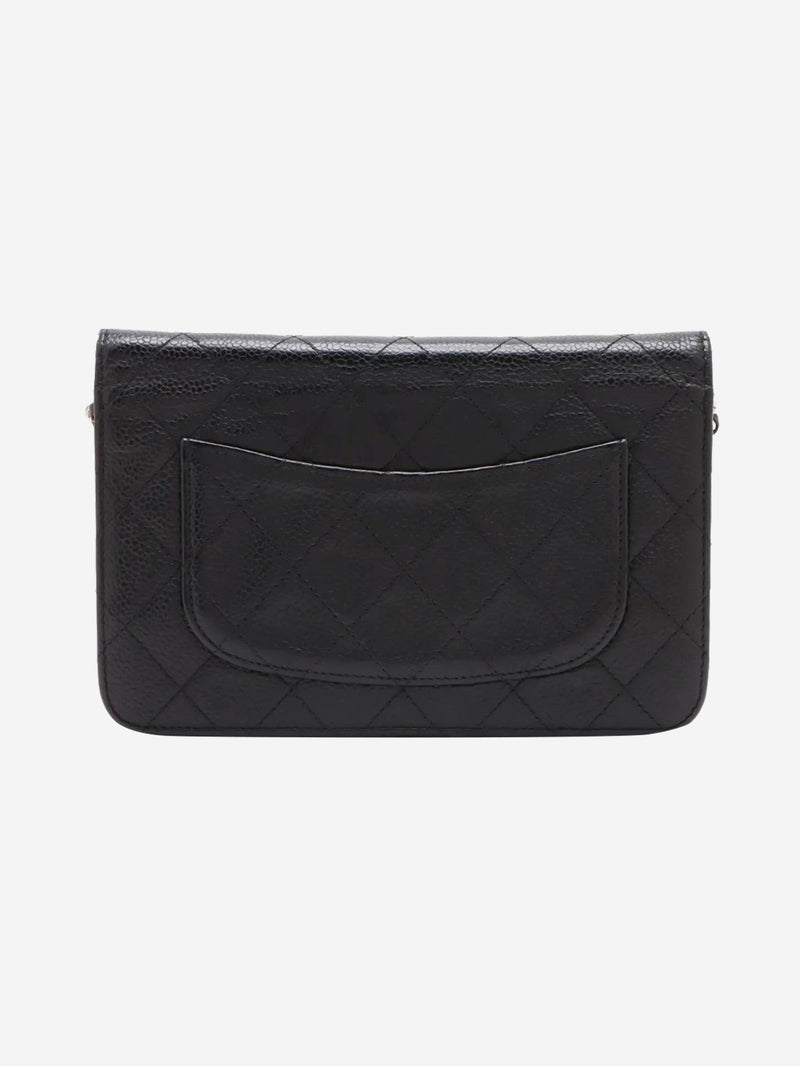 Black 2016 caviar Wallet-on-Chain Cross-body bags Chanel 