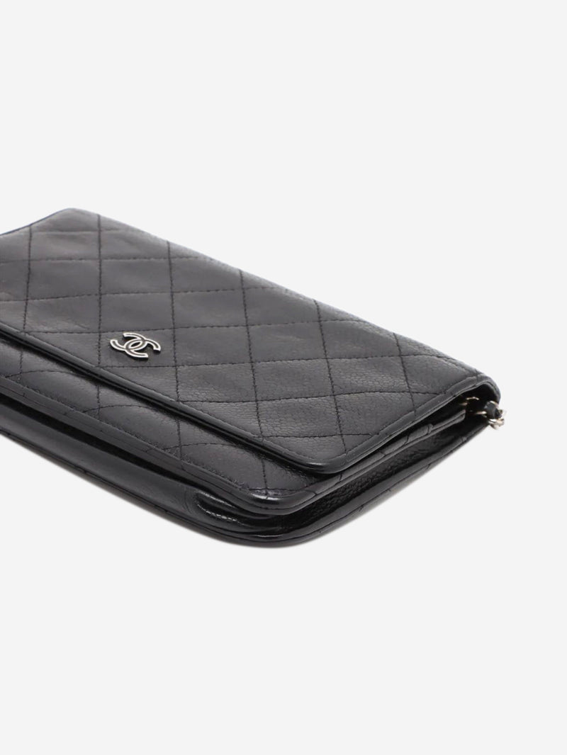 Black 2016 caviar Wallet-on-Chain Cross-body bags Chanel 