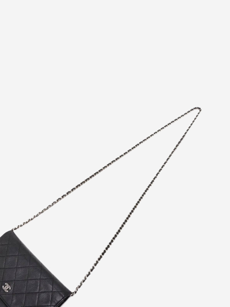Black 2016 caviar Wallet-on-Chain Cross-body bags Chanel 