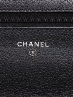 Black 2016 caviar Wallet-on-Chain Cross-body bags Chanel 