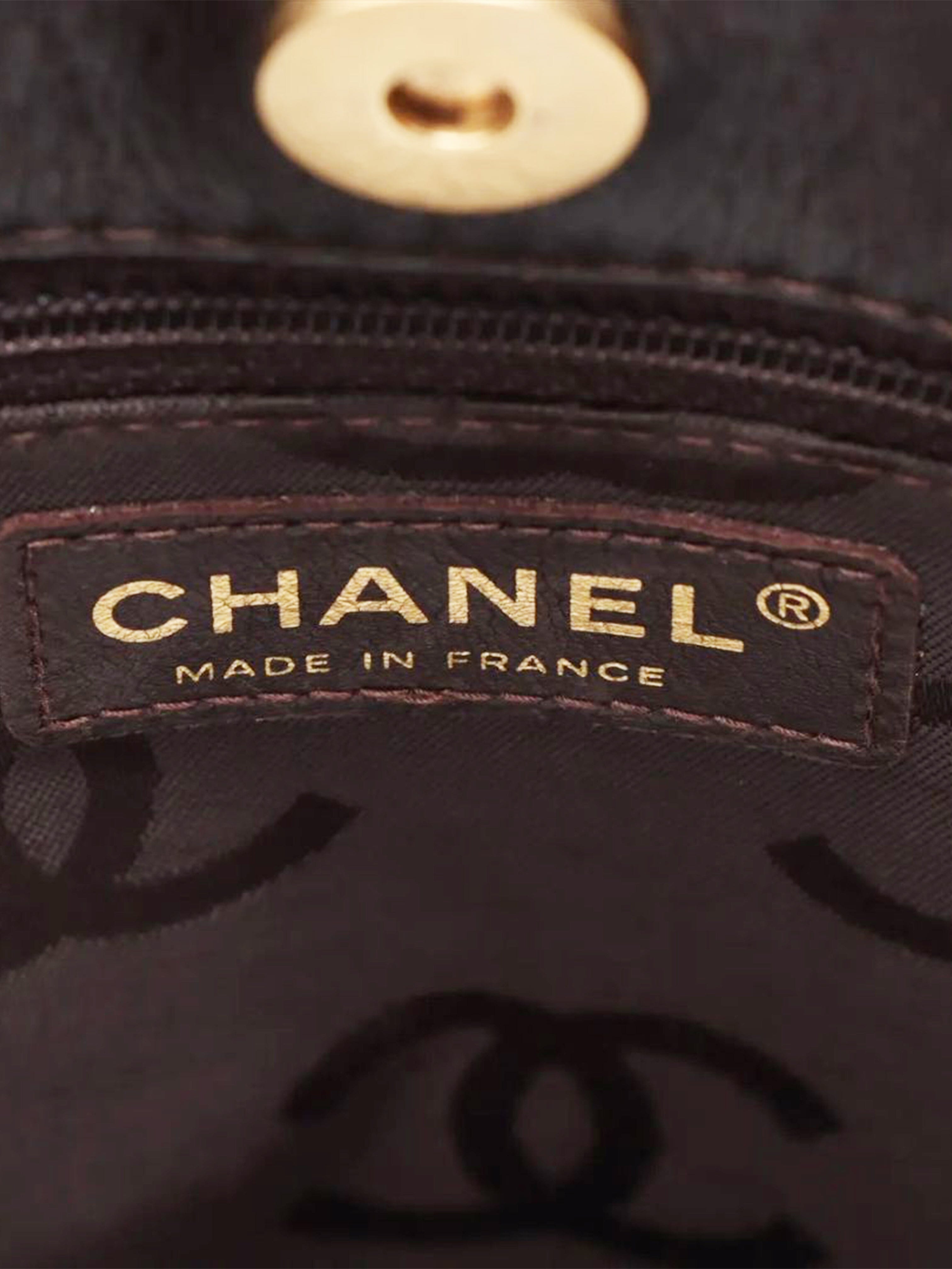 Brown vintage 2003 Wild-Stitch leather tote bag Tote Bags Chanel 