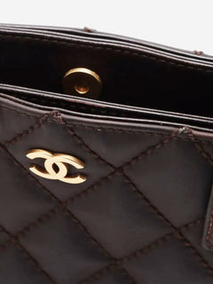 Brown vintage 2003 Wild-Stitch leather tote bag Tote Bags Chanel 