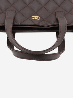 Brown vintage 2003 Wild-Stitch leather tote bag Tote Bags Chanel 