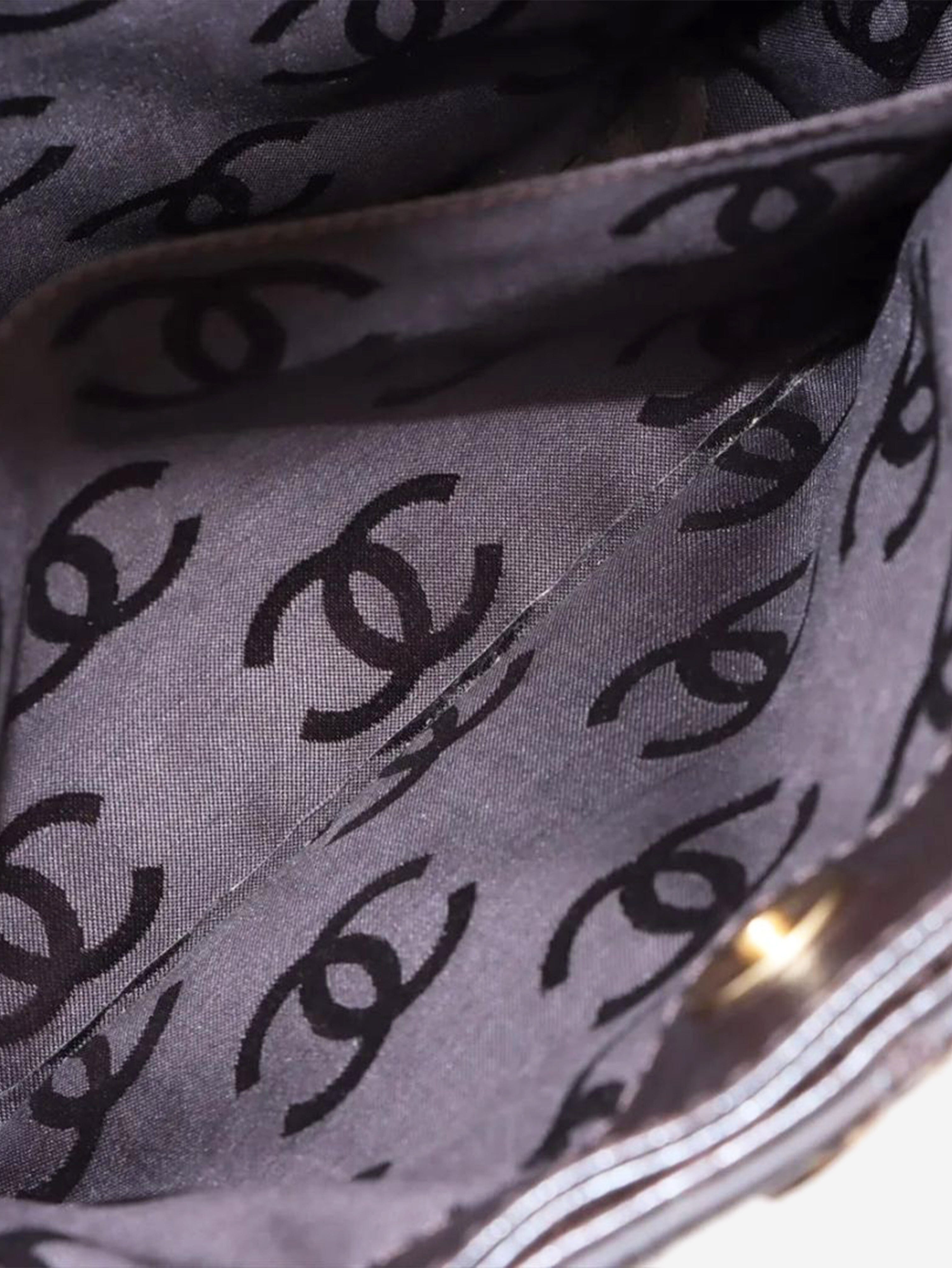 Brown vintage 2003 Wild-Stitch leather tote bag Tote Bags Chanel 