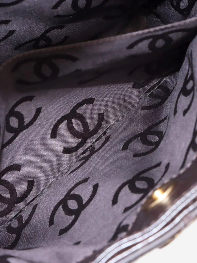 Brown vintage 2003 Wild-Stitch leather tote bag Tote Bags Chanel 