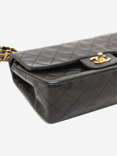 Black vintage 1994 small lambskin Classic Double Flap bag Shoulder bags Chanel 