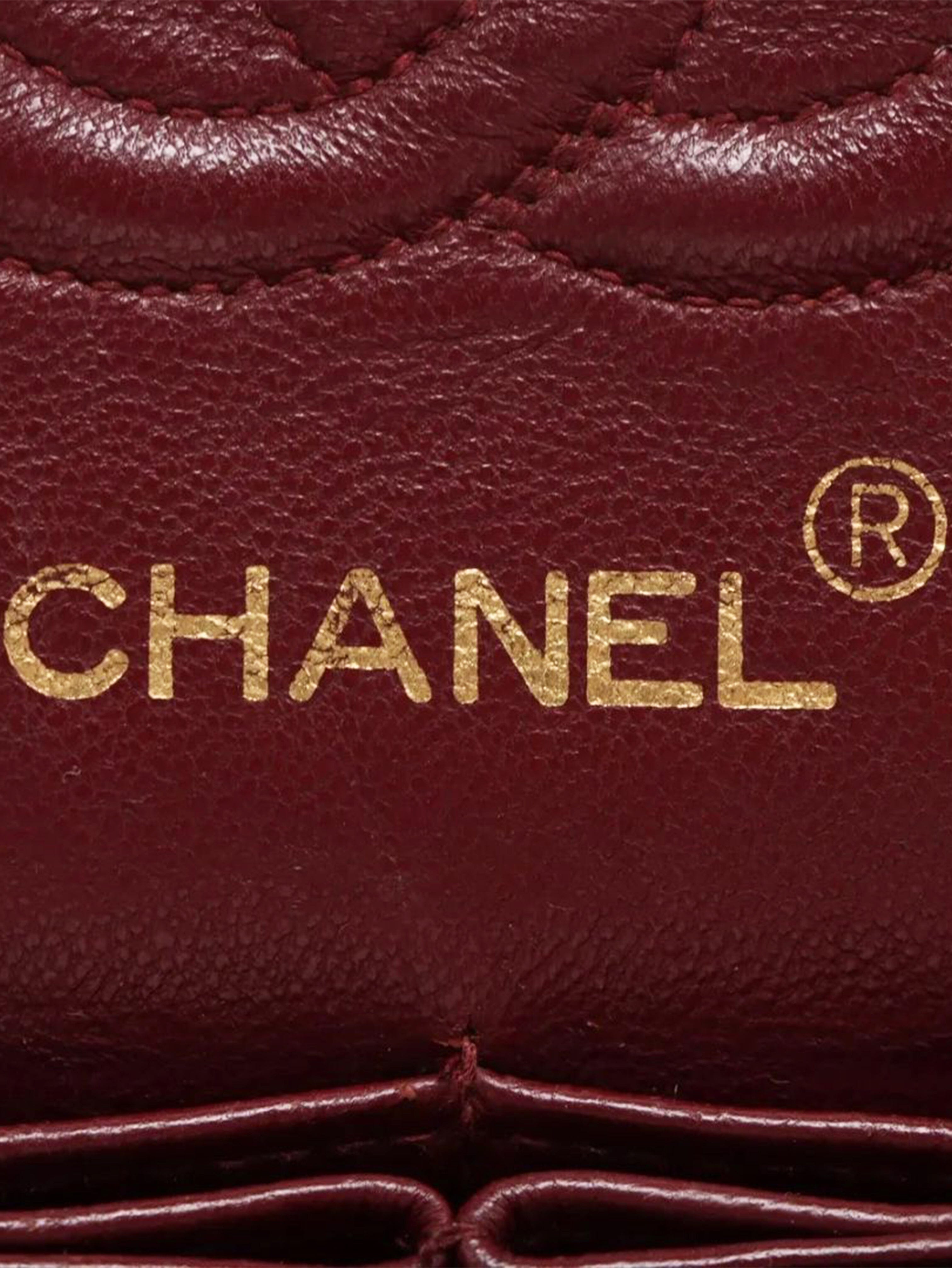 Black vintage 1994 small lambskin Classic Double Flap bag Shoulder bags Chanel 