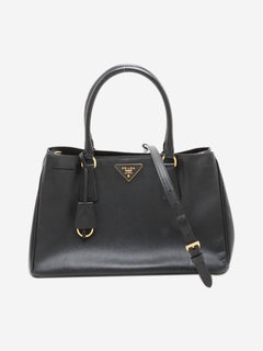 Black Saffiano Lux leather 2way bag Shoulder bags Prada 