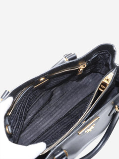 Black Saffiano Lux leather 2way bag Shoulder bags Prada 