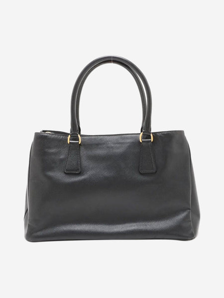 Black Saffiano Lux leather 2way bag alternate image