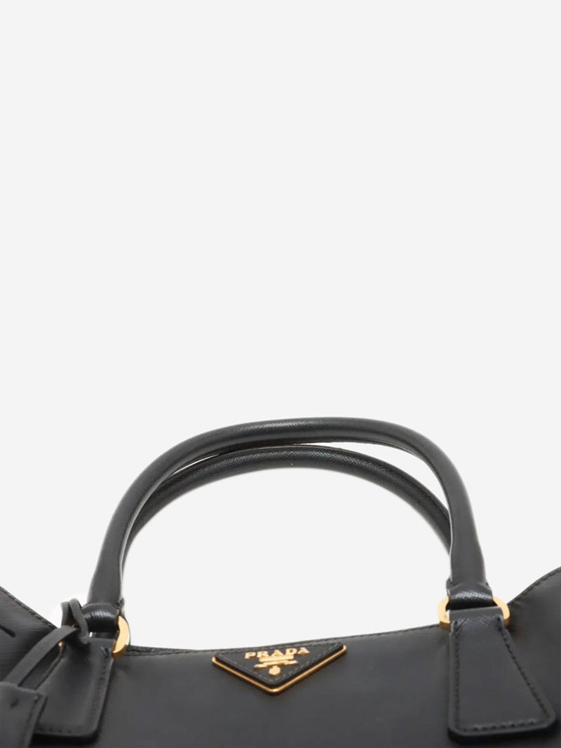 Black Saffiano Lux leather 2way bag Shoulder bags Prada 