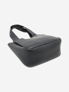 Black Vitello Daino leather mini bag Top Handle Bags Prada 