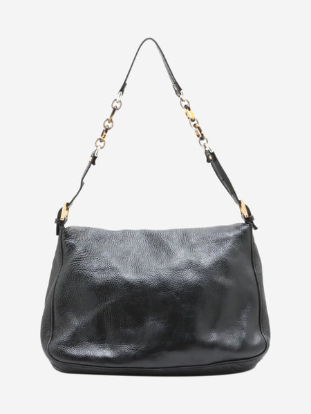 Black Mama Baguette leather bag alternate image
