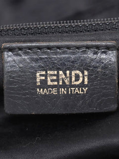 Black Mama Baguette leather bag Shoulder bags Fendi 