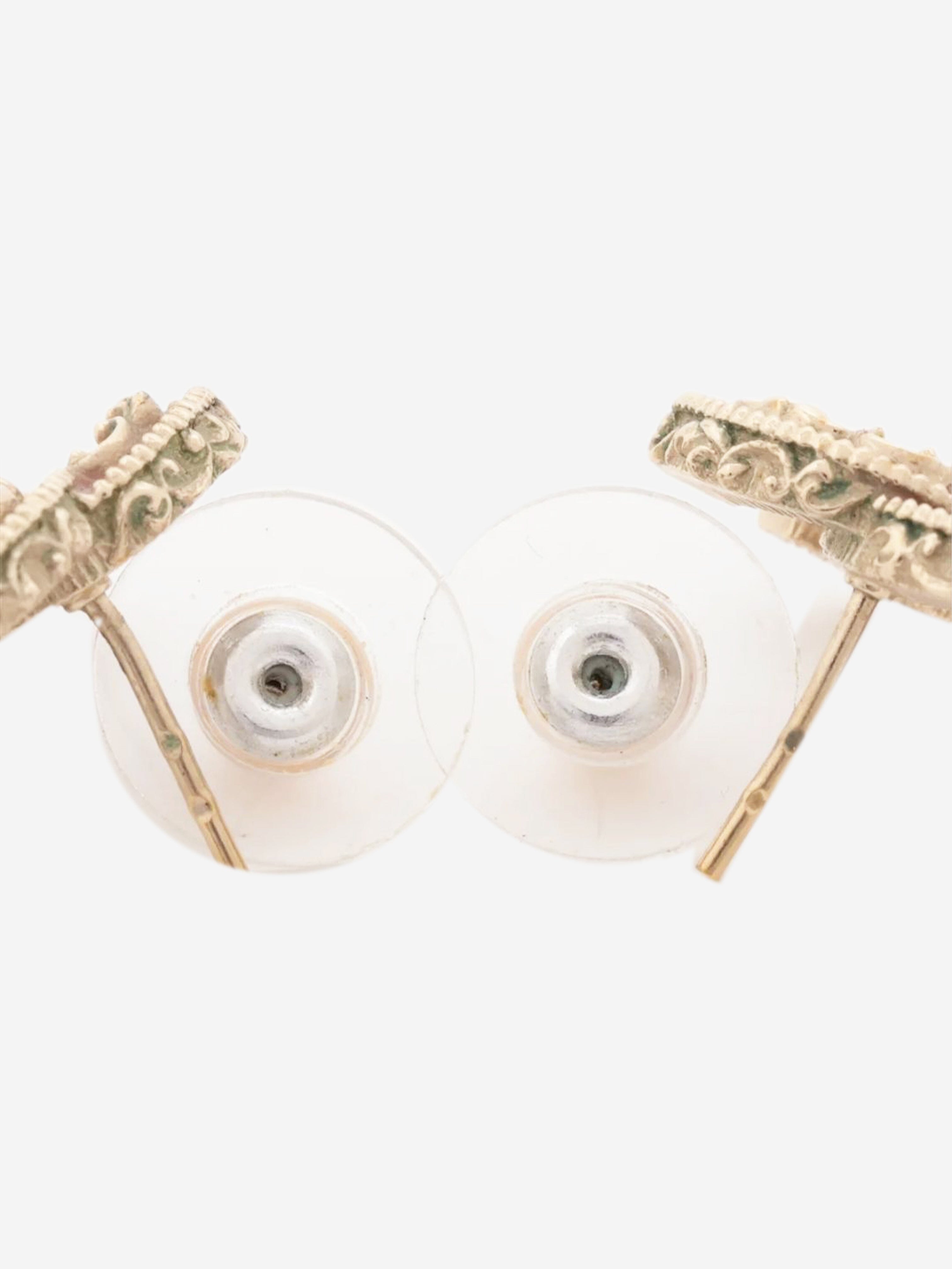 Gold Coco Mark B14S earrings Earrings Chanel 