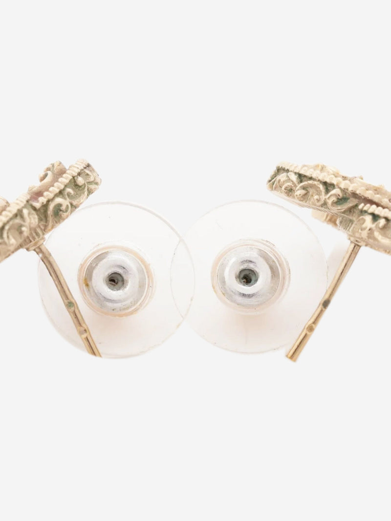 Gold Coco Mark B14S earrings Earrings Chanel 