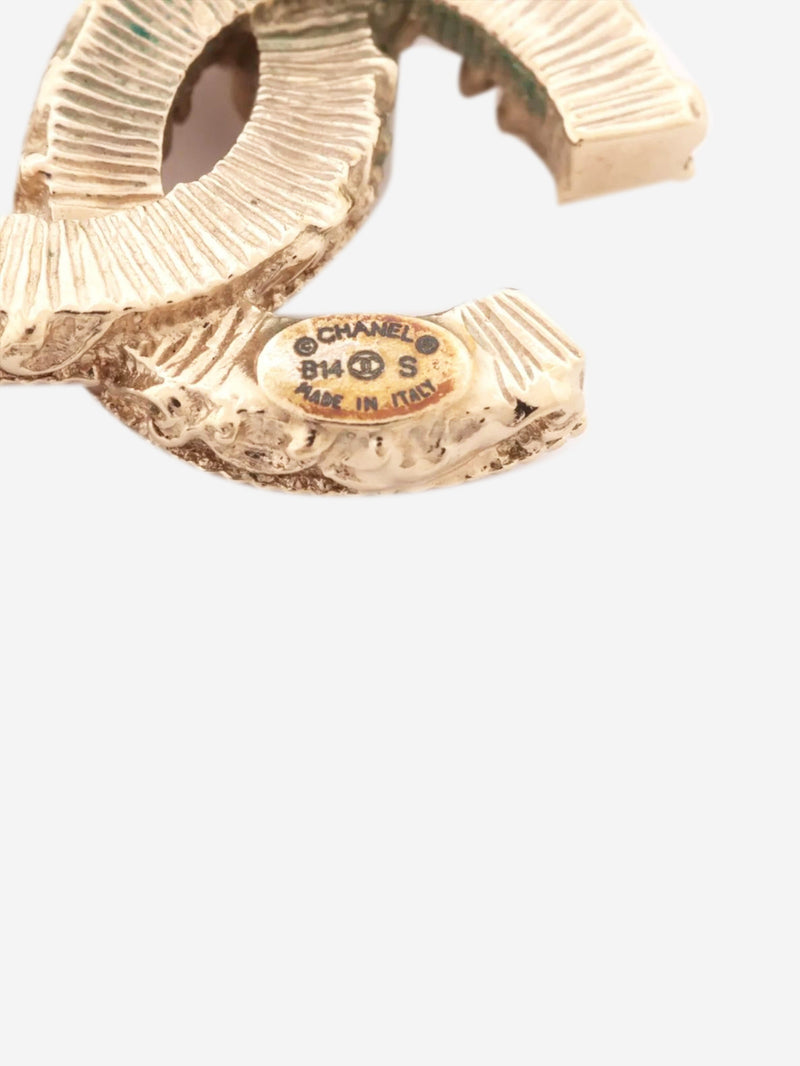 Gold Coco Mark B14S earrings Earrings Chanel 