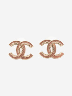 Gold Coco Mark B14S earrings Earrings Chanel 