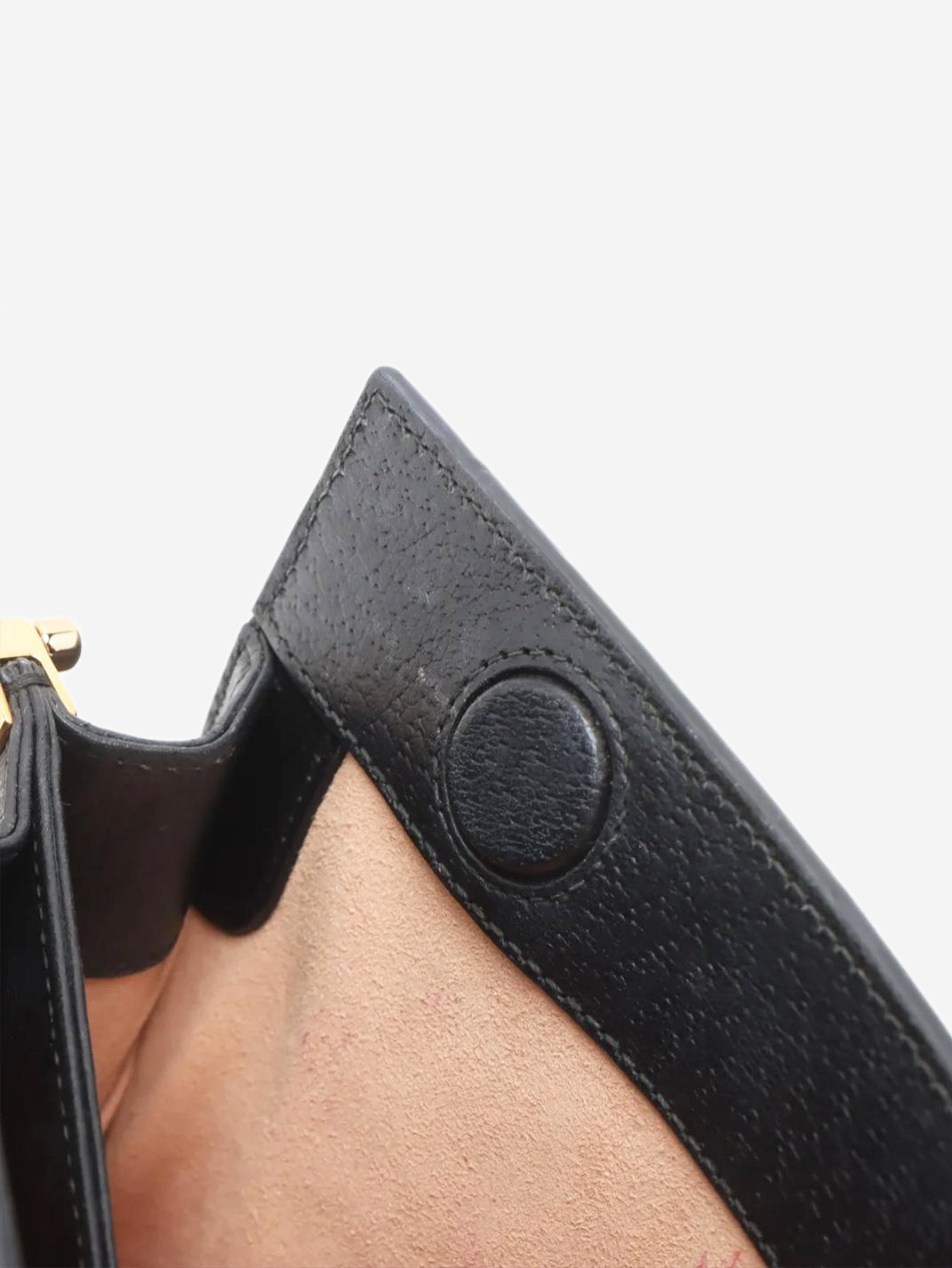 Black Ophidia leather chain shoulder bag Shoulder bags Gucci 