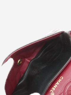 Black vintage 1994 small lambskin Classic Double Flap bag