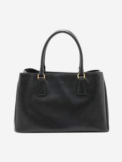 Black Saffiano leather 2way bag