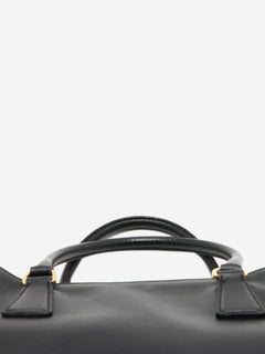 Black Saffiano leather 2way bag
