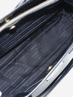 Black Saffiano leather 2way bag