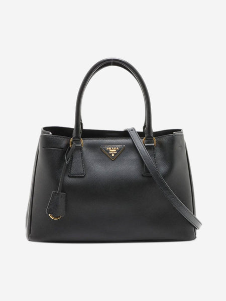Black Saffiano leather 2way bag product image