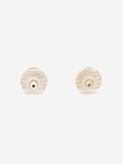Gold and pink Coco Mark F19C stud earrings Earrings Chanel 